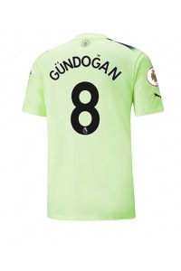 Manchester City Ilkay Gundogan #8 Voetbaltruitje 3e tenue 2022-23 Korte Mouw